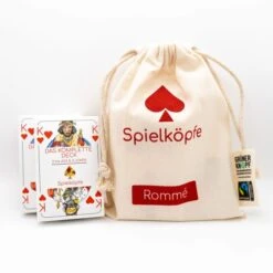 Spielköpfe Rommé Kartenspiel Im Beutel