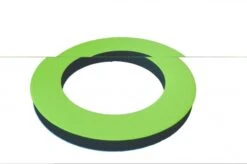 Neo Wurf Ringe 20mm Türkis / Neon Grün