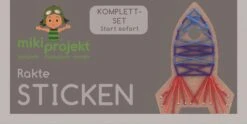 Stickset Rakete