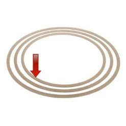 Pedalo Gymnastikreifen 600 Hula Reifen Aus Holz