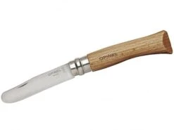 Herbertz Opinel-Kindermesser, 10 Cm Buchenholzgriff Natur, Rostfreie Abgerundete Klinge