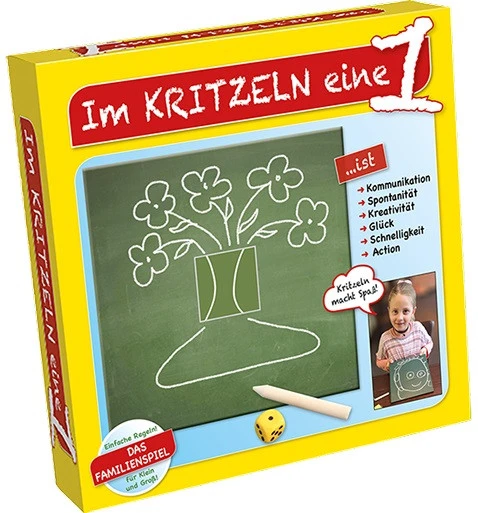 Im Kritzeln Eine 1 - Spiel Ab 5 Jahren, Für 2-6 Personen