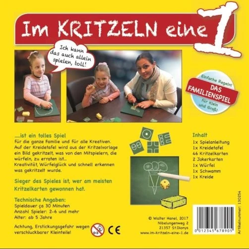 Im Kritzeln Eine 1 - Spiel Ab 5 Jahren, Für 2-6 Personen – Bild 5