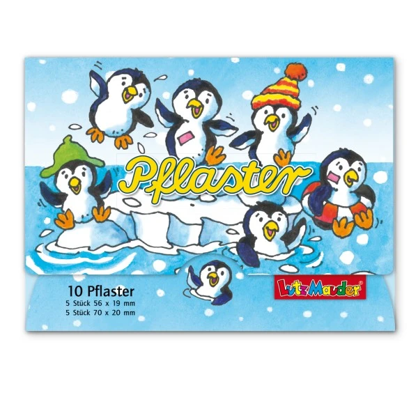 Lutz Mauder Pflasterbriefchen Pinguine