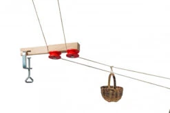 Walter Kraul Körbchen Seilbahn Umlenkrolle