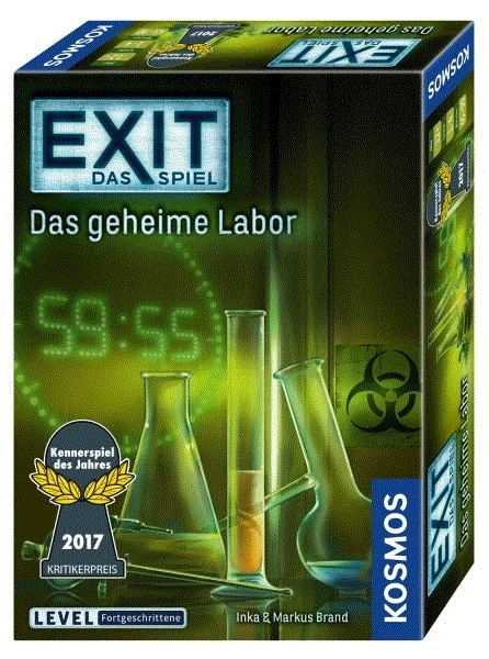 Kosmos EXIT Das Spiel - Das Geheime Labor (F)