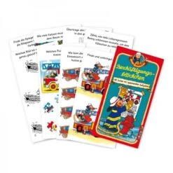 Lutz Mauder Beschäftigungsblöckchen Feuerwehr Benny Brandmeister