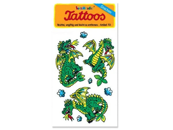 Lutz Mauder Tattoo Drachen