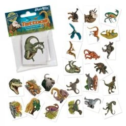 Lutz Mauder TapirElla Mini-Tattoo-Set, Dinosaurier 24-tlg.