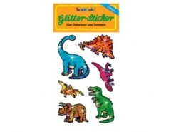 Lutz Mauder Glitter-Sticker Dinos