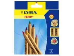 Lyra FERBY Natur, Etui/12 12 Buntstifte Im Kartonetui