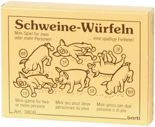 Schweine Würfeln