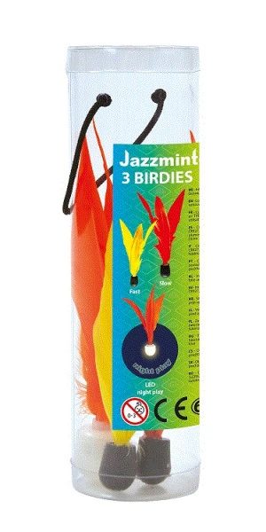 JAZZMINTON BIRDIES (3 Stück) Ersatzbälle Für Jazzminton