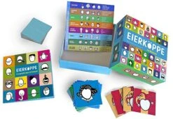 Eierköppe - Memospiel Mit 64 Ausgekochten Eierköpfen