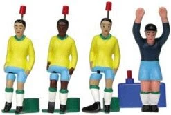 Tipp Kick WM Classics Brasilien 70 Set Mit 3 Verschiedenen Spielern Und 1 Torwart