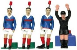 Tipp Kick WM Classics, Frankreich 98 Set Mit 3 Verschiedenen Spielern Und 1 Torwart