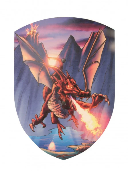 Vah Holzschild Klein, Feuerdrache Ignis