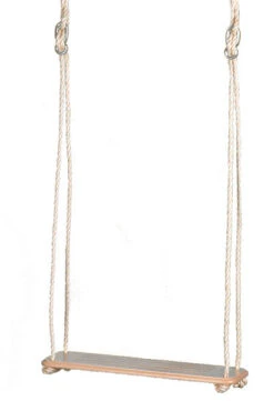 Nordthüringer Brettschaukel Holz Mit Sisalseilen