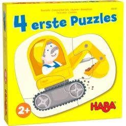 Haba 4 Erste Puzzles – Baustelle