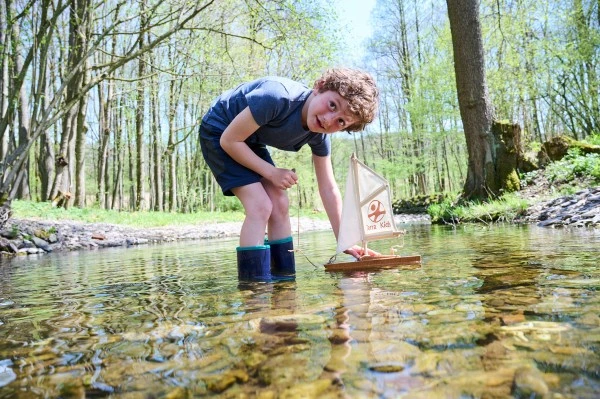 Haba Terra Kids Katamaran Bausatz – Bild 4