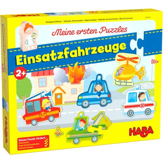Haba Meine Ersten Puzzles – Einsatzfahrzeuge