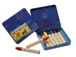 Stockmar Wachsmalstifte 8 Farben Im Blechetui