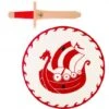 Vah Snorre-Miniset Holzschwert Und Holzschild, Rot