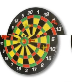 WinSport Dartboard Magnet Set Family Inkl. 6 Darts