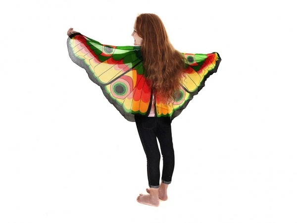 Fantasy Wings Yellow Butterfly Schmetterlingsflügel Mit Augen Dreamy Dress-ups – Bild 2