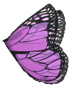 Wings Butterfly Monarch Purple Monarchfalter,Polyester Dreamy Dress-ups