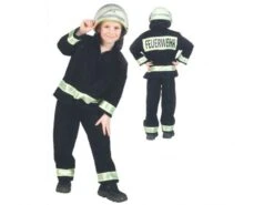 Feuerwehrmann-Anzug, 2-tlg. Gr.116, Ohne Helm