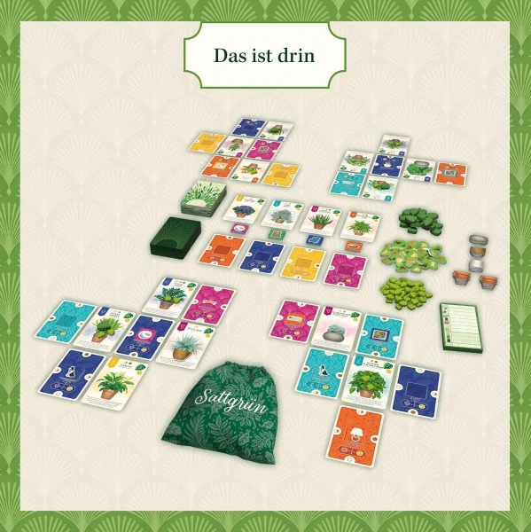 Kosmos Gesellschaftsspiel Sattgrün – Bild 3