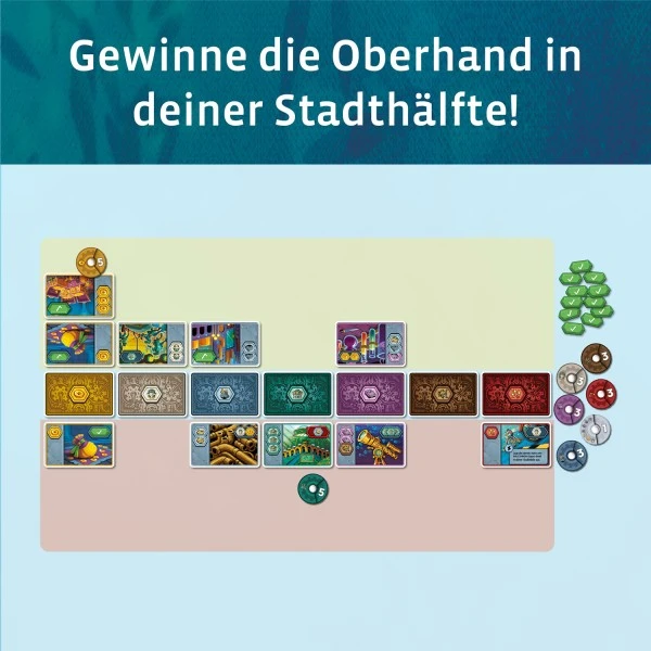 Kosmos Gesellschaftsspiel Pacifica Zweipersonenspiel – Bild 3