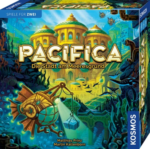 Kosmos Gesellschaftsspiel Pacifica Zweipersonenspiel