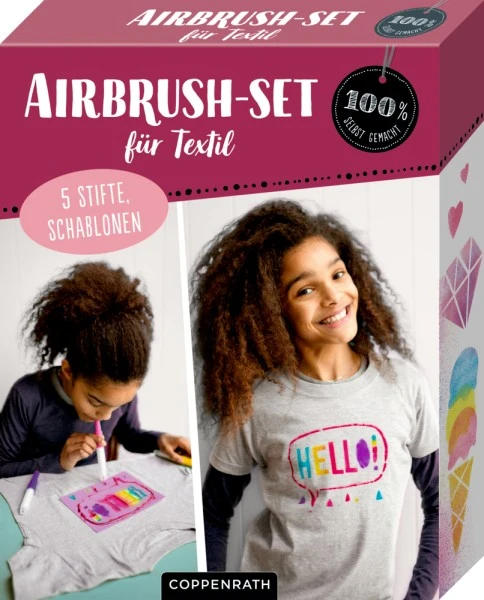 Coppenrath Airbrush-Set Für Textil