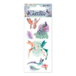 Lutz Mauder TapirElla Glitter-Tattoo Paradiesvögel