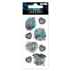 Lutz Mauder TapirElla Glitter-Tattoo Zebras