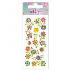 Lutz Mauder TapirElla Glitter-Tattoo Bunte Blumen