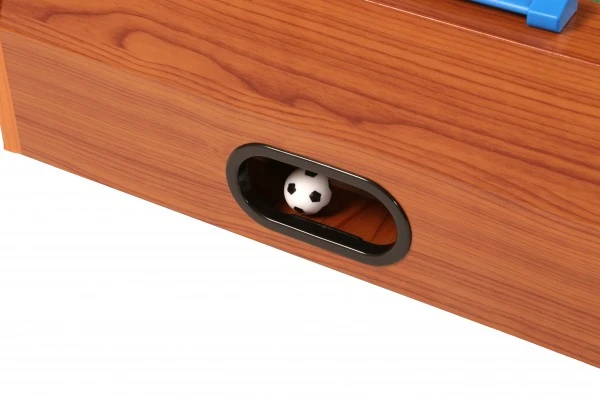 Mini Kicker Mit Teleskopstangen Fußballkicker Tischaufleger – Bild 3