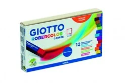 Lyra GIOTTO Robercolor Carrée K12 Wandtafelkreide, Bunt, 12 Stck.