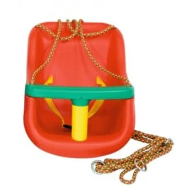 Nordthüringer Babyschaukel Kunststoff Rot/gelb, Grün