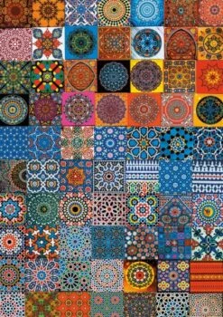 Piatnik Puzzle Farbenfrohe Kühlschrankmagnete