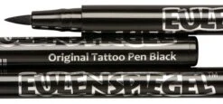 Eulenspiegel Tattoo Stift Schwarz 1 Stück