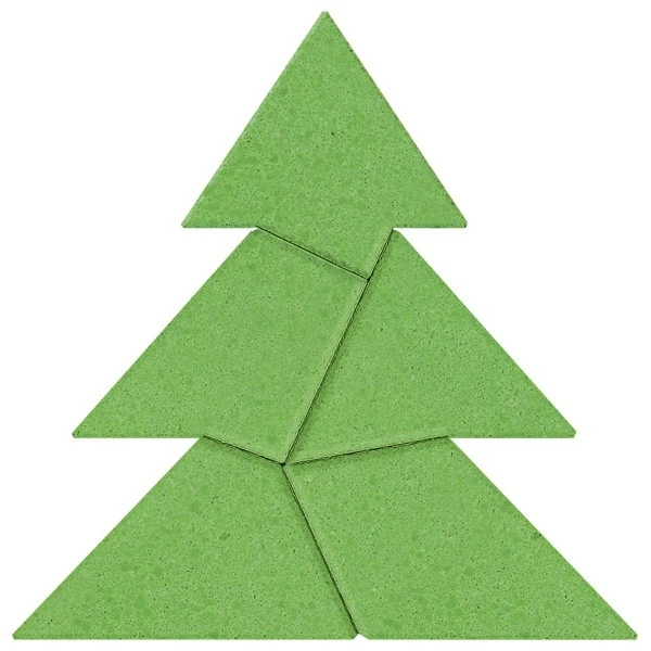 Stein-Puzzle Der Tannenbaum