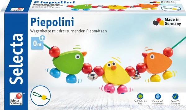 Selecta Piepolini Wagenkette 63 Cm – Bild 2