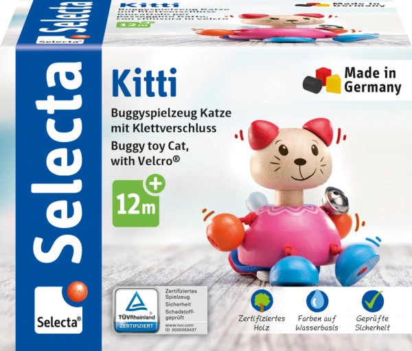 Selecta Kitti Mit Klettverschluss 9 Cm – Bild 2