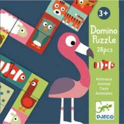 Djeco Lernspiel Domino Animo-Puzzle