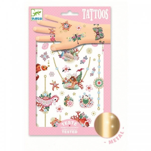 Djeco Tattoos Fiona'S Jewels