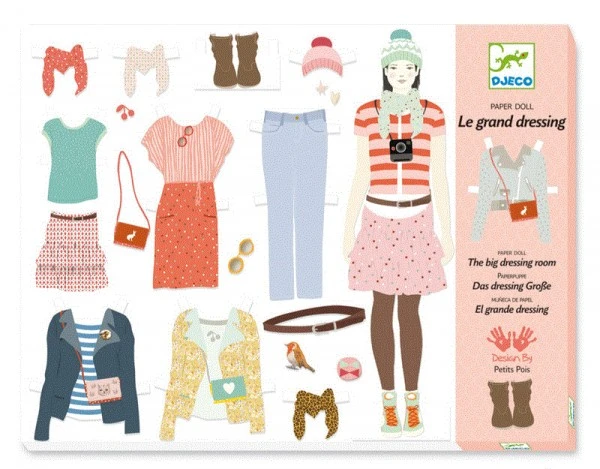 Djeco Papierkunst Der Große Kleiderschrank