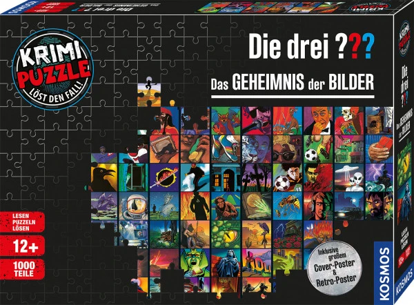 Kosmos Krimipuzzle Die Drei ??? - Das Geheimnis Der Bilder